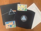 Pink Floyd - Dark side Of The Moon - Solid Blue Label Complete G / VG
