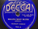 BLUES 78 RPM CHARLIE JORDON DECCA 7015