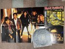 POSTER IRON MAIDEN PIECE OF MIND EMS-91057 VINYL JAPAN LP OBI EX/EX