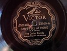 Victor 23569 Carter Family CAN'T FEEL AT HOME 1931 Country EE-/E rare 78 rpm