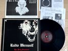 RADIO WEREWOLF The Fiery Summons 1989 UK GYMNASTIC LP w/ Booklet Inserts MINT