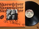 Screwdriver - All Skrewed Up LP RARE ORIGINAL 1977 UK pressing Chiswick punk kbd