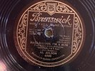 Bruns 6500 Al Jolson HALLELUJAH I'M A BUM wi flyer HIS RAREST 78 rpm 1933  E-/V+