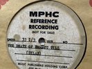 Bob Dylan 8” Acetate Metal The Death Of Emmett Till