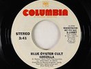 Hard Rock 45 - Blue Oyster Cult - Godzilla - Columbia - VG++ promo