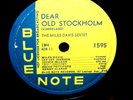 MILES DAVIS SEXTET DEAR OLD STOCKHOLM / WOULD'N YOU BLUE NOTE RECORDS 78 R.P.M.