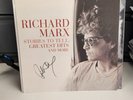 Richard Marx Stories To Tell: Greatest Hits And More LP SIGNED LP CARD NEW Vinyl