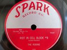 RARE 78 RPM - THE ROBINS - RIOT IN CELL BLOCK #9 / WRAP IT UP - SPARK 103 - 1954