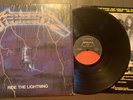 METALLICA Ride The Lightning MASTERDISK IN SHRINK ORIG PRESS EX/EX Play Graded