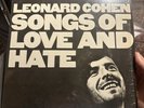 leonard cohen songs of love and hate 1971 lp w/ Shrink And Sticker c30103 rare