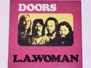 DOORS L A WOMAN EKS 75011 1971 Red Elektra Label Vinyl Record & Cover VG+