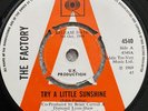 THE FACTORY - TRY A LITTLE SUNSHINE / RED CHALK HILL P R O M O m-