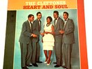THE CLEFTONES HEART AND SOUL STEREO NEAR MINT LP