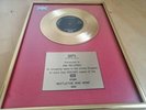 Cliff Richard Mistletoe And Wine- BPI Gold Disc Award To EMI Records