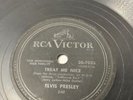 Elvis Jailhouse rock / treat me nice RCA Victor 20-7035 78 rpm record