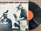 THELONIOUS MONK / GERRY MULLIGAN ‎· 'Round Midnight Vinyl 2LP Record - EX+/VG
