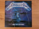Metallica - Ride the lightning vinyl LP ---1986