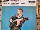 45T Johnny Hallyday / Pochette NEUVE Languette / Vinyle sans Centreur D'origine