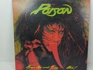 POISON Open Up And Say...Ahh  1988 LP GLAM/HAIR Metal Australian PRS RARE Vinyl
