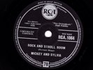 SCARCE 1958 MICKEY AND SYLVIA 78 ROCK & STROLL ROOM / BEWILDERED  UK RCA 1064 E-