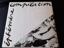 LP 33T Vinyle EPHEMERE VOL1 FRENCH V/A MINIMAL SYNTH COLD WAVE with Booklet 1983