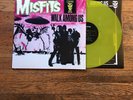 THE MISFITS Walk Among Us ASTRO YELLOW vinyl LP RARE AF Earache Records Samhain