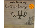 Cowboy Reach For The Sky 1970 Vinyl LP Promotional Copy First Pressing EX/VG+