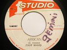 ZOOT SIMMS African / Popcorn Reggae STUDIO ONE 45 RARE REGGAE SKA ROCKSTEADY