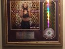 RIAA Rare Britney Spears - Oops... I Did It Again Sales Placard