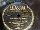Sister Rosetta Tharpe & Marie Knight - 78/ Precious Memories/ Beams Of Heaven