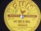 Black Gospel 78 PRISONAIRES My God Is Real SUN 189 V+/E- HEAR 268