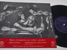 10inch Durium Sandro Materassi Luigi Dallapiccola Works for Violin & Piano NM