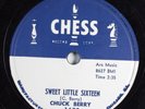 Rock & Roll 78 CHUCK BERRY Sweet Little Sixteen CHESS 1683 E-/V+ HEAR 262