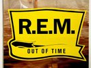 MINT  Vtg 1991 REM Album OUT OF TIME Record US 1ST PRESSING Vinyl w Inner Lp OG