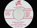 Sweet Soul Gospel 45 - Gospel Sensations - People Get Ready - Pinewood - VG+