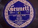 Gennett 5391 Josie Miles 31st STREET BLUES  78 rpm BLUES 1924 EE-