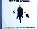 CHRIS WOODS PLUS G. ARVANITAS TRIO CHRIS MEETS PARIS RARE ORIG'73 FRANCE-ONLY LP