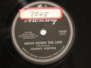 ROCKABILLY JOHNNY HORTON Move Down The Line MERCURY 70325 E+ Flexi-disc