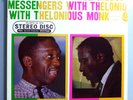 THELONIOUS MONK w/ART BLAKEY MEGA-RARE ORIG'58 ATLANTIC GREEN LABEL STEREO LP NM