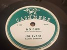 JOE EVANS BLUES/ BLACK SOUL OBSCURE LABEL, VERY DEEP BLUES..