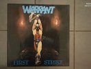 Warrant First Strike Schallplatte Vinyl LP Thrash 1985 Noise Germany First Press