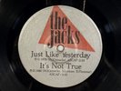 THE JACKS - Just Like Yesterday / It's Not True 1980 DEBONAIRE 45 RPM Tulsa RARE