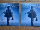 Lindsey Stirling Snow Waltz Signed Autographed Album Jacket and Blue Vinyl LP