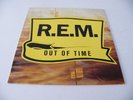 REM R.E.M. 'OUT OF TIME' LP UK WARNER BROS 1991 PICTURE INNER SLEEVE