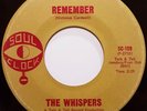 The Whispers.  Remember. Soul Clock Original. Wigan Casino Northern Soul