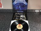 LP VINYL METALLICA ALBUM RIDE THE LIGHTNING MFN 27 UK 1ST EDITION 1984 EX/EX+