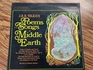 J.R.R. Tolkien LOTR Poems and Songs of Middle Earth Caedmon TC 1231 Original LP