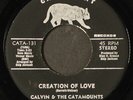 CALVIN & CATAMOUNTS: i know my baby cares for me / creation of love CATAMOUNT 7