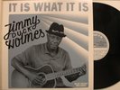 Jimmy Duck Holmes Lp It Is What It Is (W/ Mp3 Code) On Blue Front - Vg++ To Nm