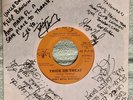 Rare 7” Record Halloween Trick or Treat/Teazer Signed by band + Concert Tickets